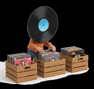 Crate Digger vinyl subscription tier
